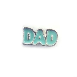 Blue dad charm 