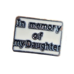 In memory of my daughter charm 