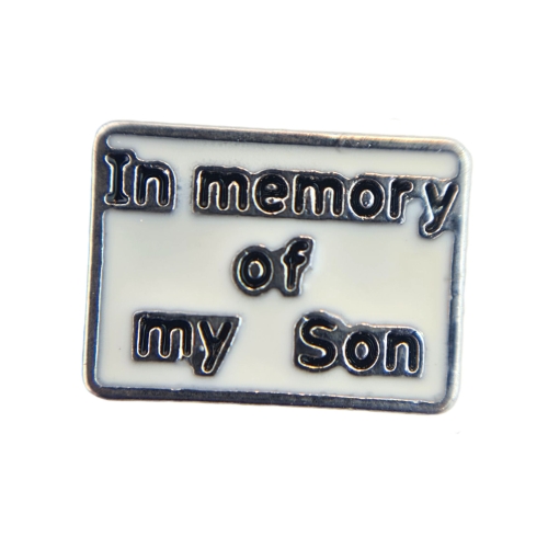 In Memory Of My Son Charm 