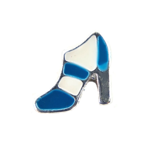 Blue And White Shoe Charm