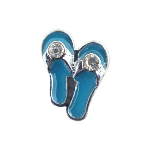 Blue Flip Flops Charm