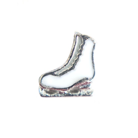 Ice skating boot charm