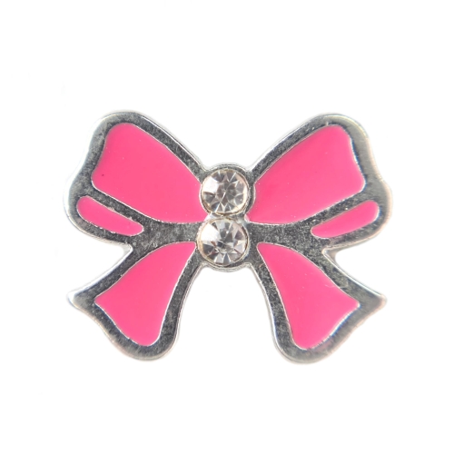 Pink Bow Charm