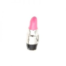 Pink lipstick charm