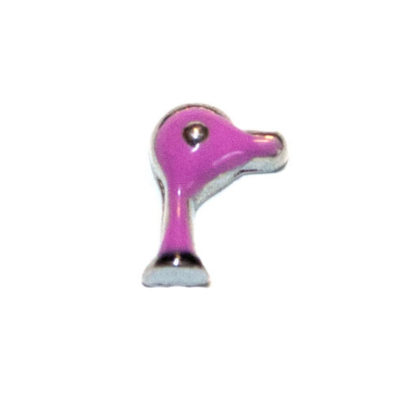 Purple Hairdryer Charm