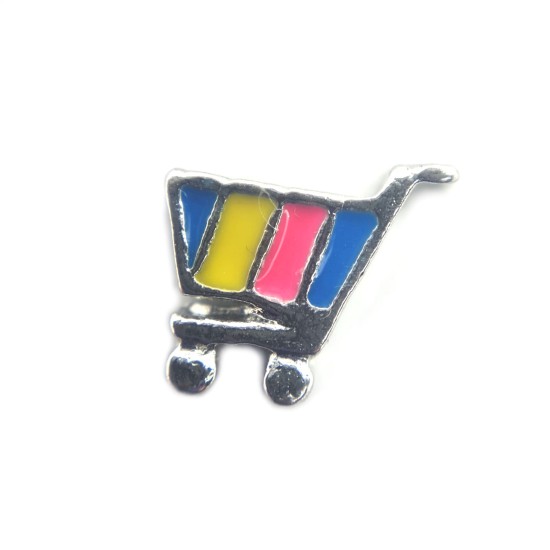 Shopping trolley charm