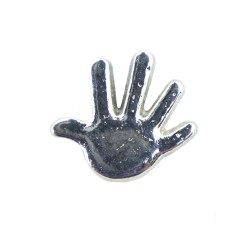 Waving hand charm