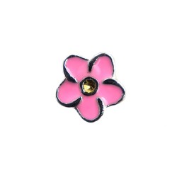 Light pink flower charm