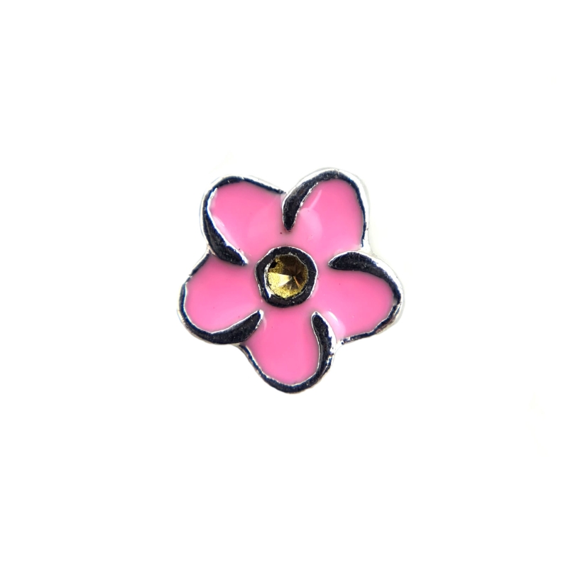 Light Pink Flower Charm