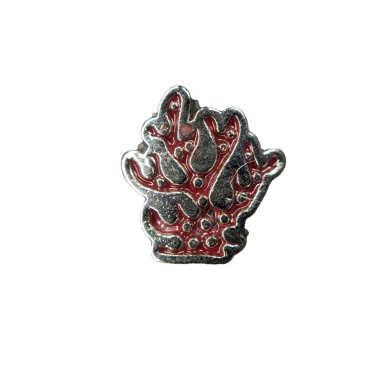 Red coral charm Red coral charm