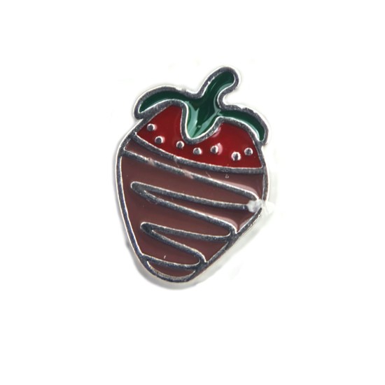 Chocolate strawberry charm