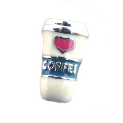 Takeaway coffee mug charm