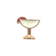 Cream cocktail charm