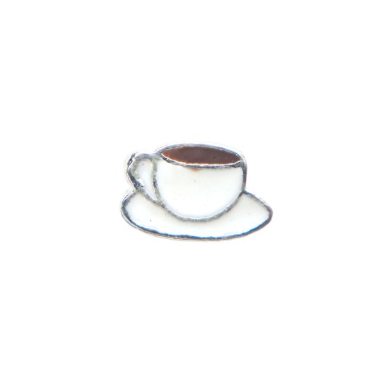 Espresso coffee cup charm