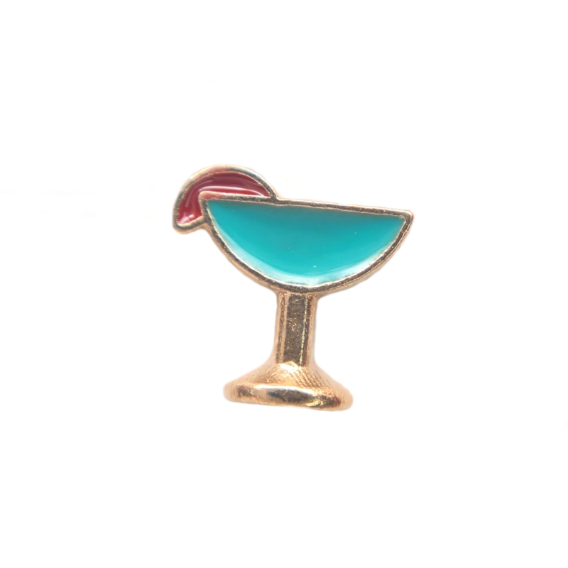 Turquoise Cocktail Charm