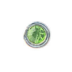 Peridot inset gem