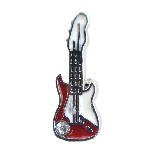 Red Guitar Charm