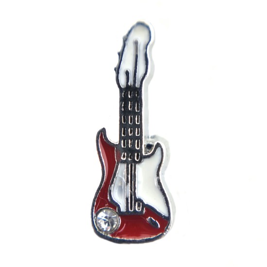 Red guitar charm