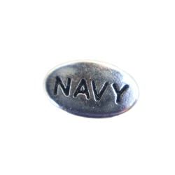 Silver Navy charm