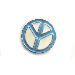 Peace symbol charm