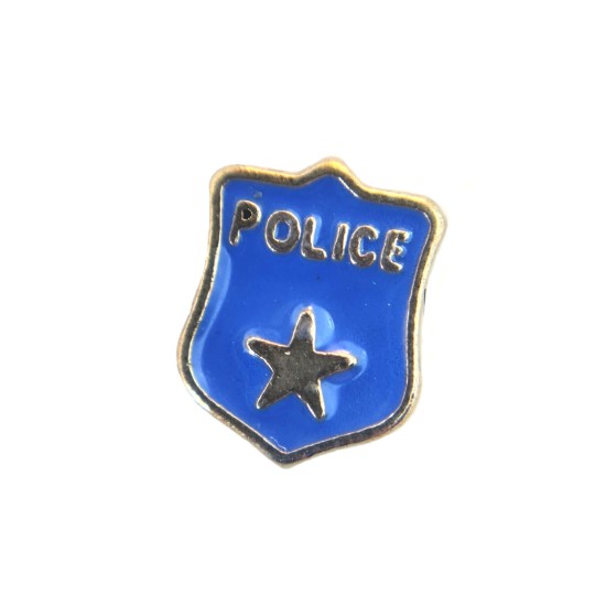 Police badge charm