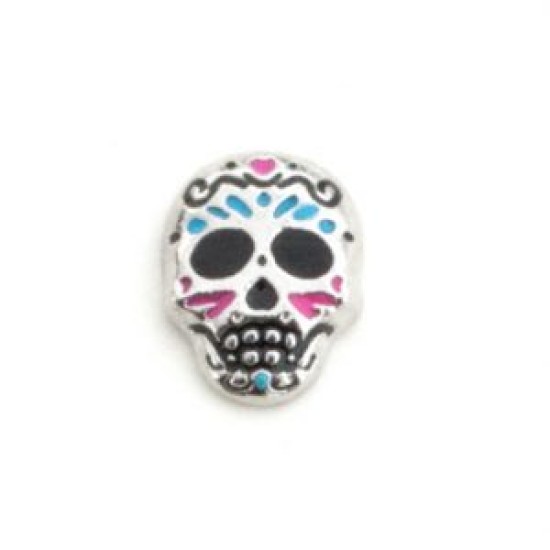 Sugar skull charm