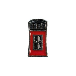 Telephone box charm