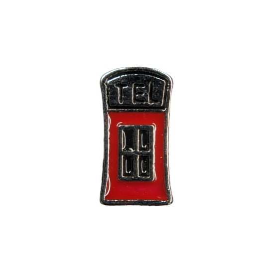 Telephone box charm