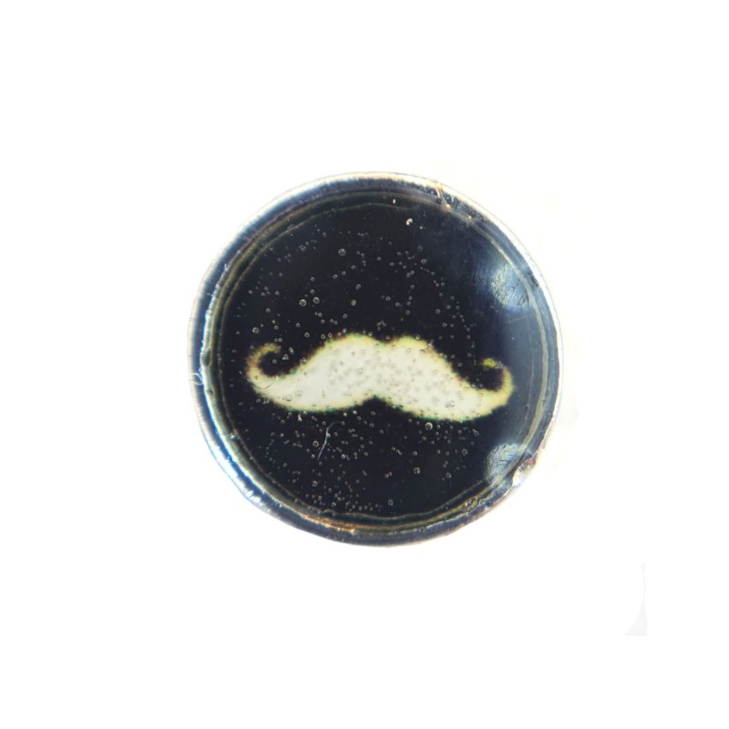 White Moustache Charm White Moustache Charm