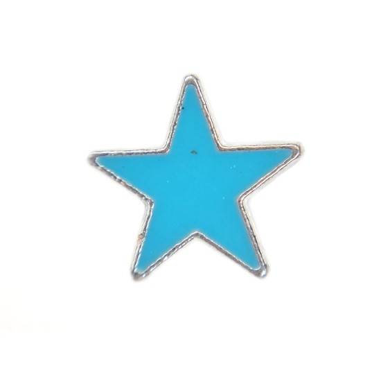 Blue star charm