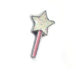 Sparkle wand star charm