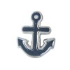 Silver anchor charm