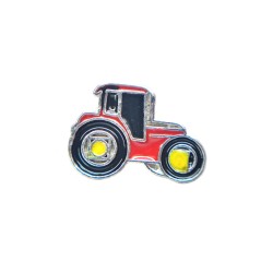 Red tractor charm Red tractor charm