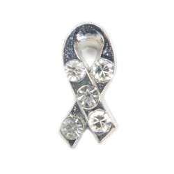 Crystal awareness ribbon
