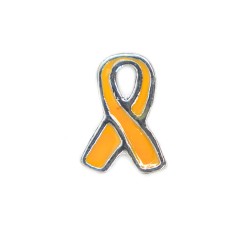 Orange awareness ribbon