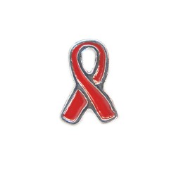 Red awareness ribbon