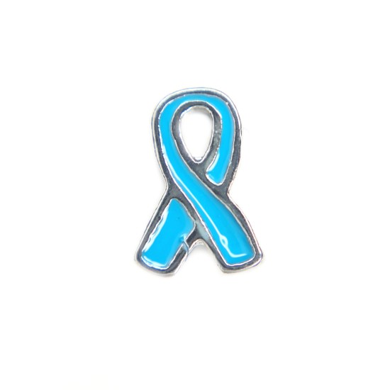 Teal awareness ribbon