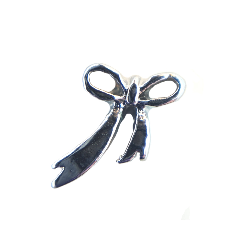 Silver Bow Charm Silver Bow Charm