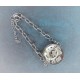 30mm round domed bracelet