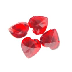 Red heart gems