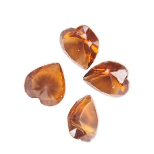 Orange Heart Gems