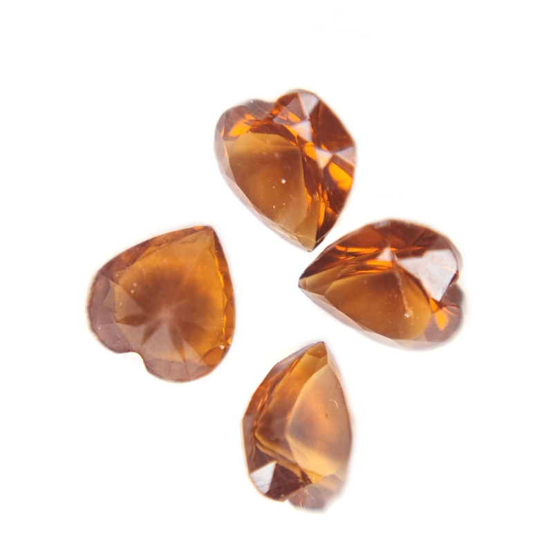 Orange Heart Gems