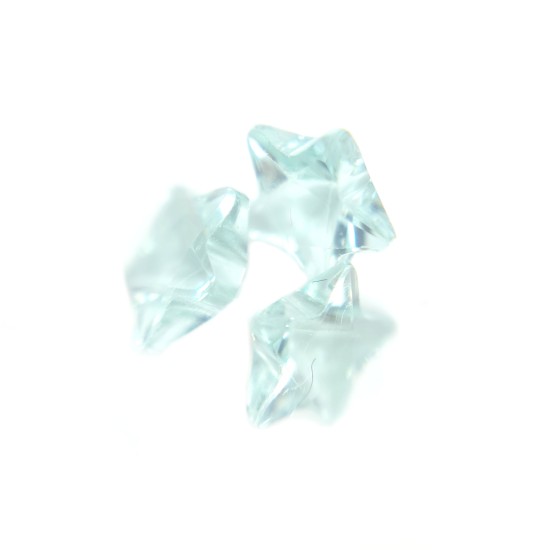 Light blue star gems