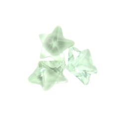 Mint green star gems