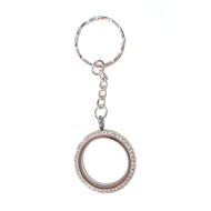 30mm Crystal keyring