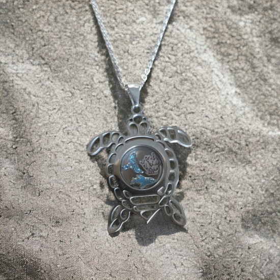 Stainless steel Turtle locket