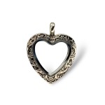 Filigree Heart Locket Necklace Filigree Heart Locket Necklace