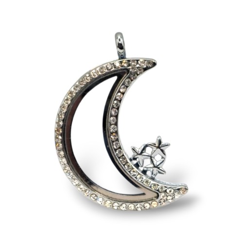 Crystal Moon Necklace