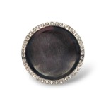 30mm Crystal Round Locket Sticker