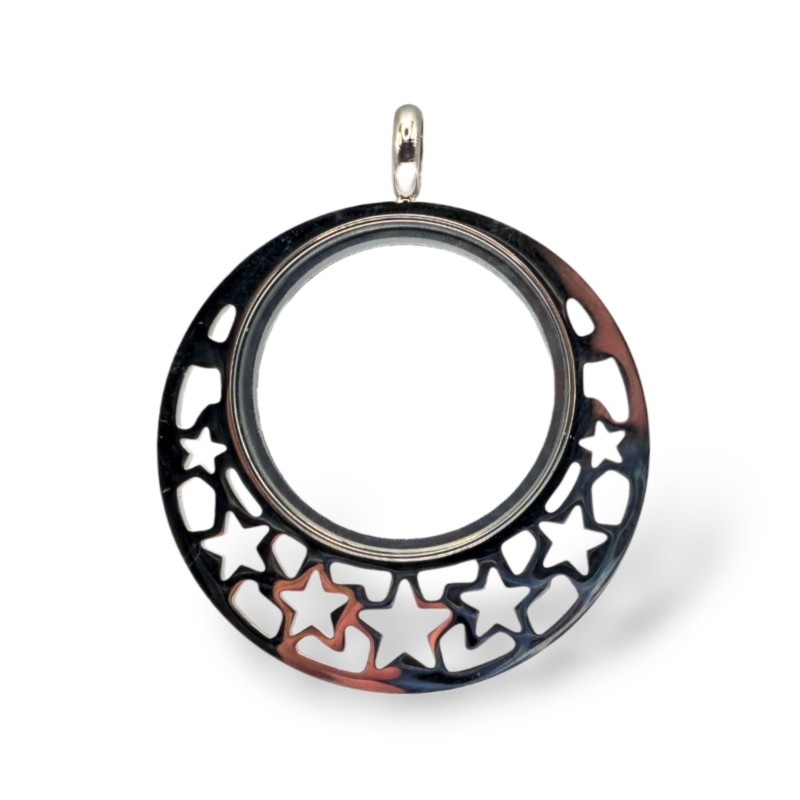 Stainless Steel Stars Locket